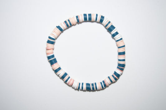 Deep sea coral bracelet